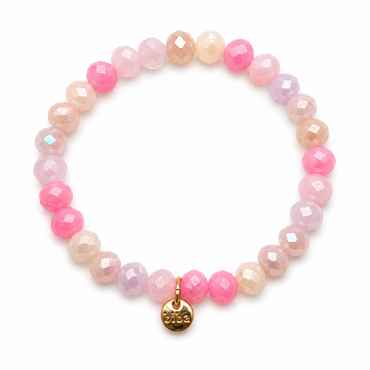 Armband verschiedene bunt Farben Treasures Kristall elastisch Nickelfrei Kombinierbar Biba