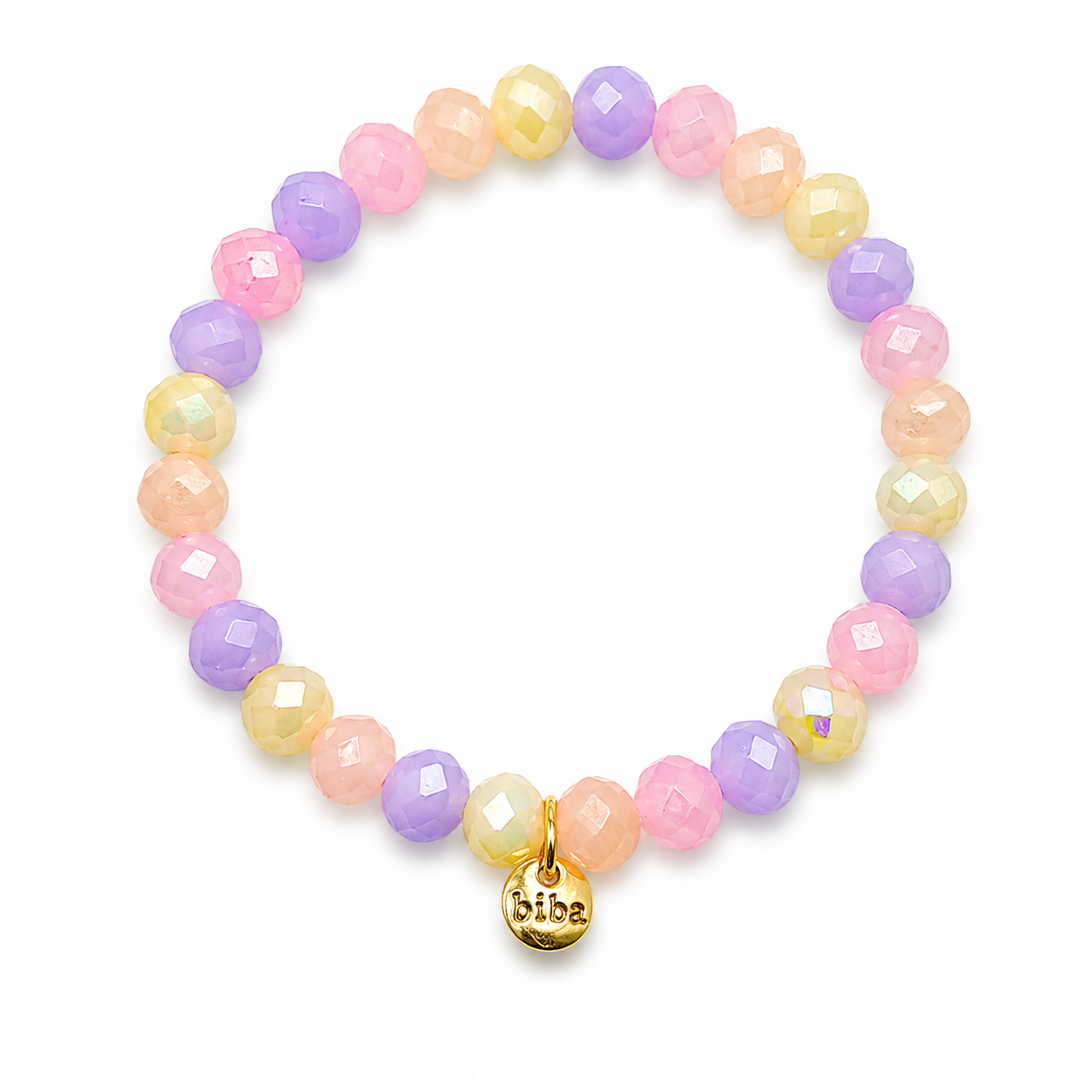 Armband verschiedene bunt Farben Treasures Kristall elastisch Nickelfrei Kombinierbar Biba