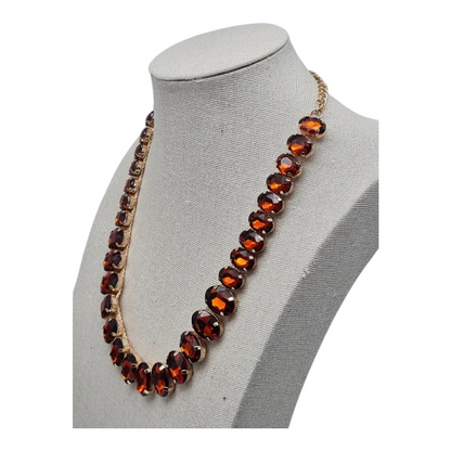 Halskette "Bronze Stoned" Bronze Luxus Elegant Stilvoll Nickelfrei Yehwang