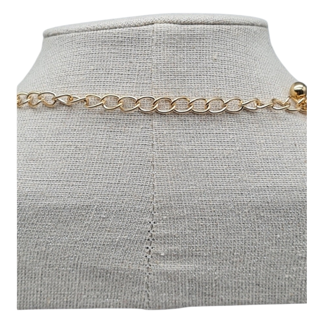 Halskette "Lilac Stoned" Lila Luxus Elegant  Stilvoll Nickelfrei Yewhang