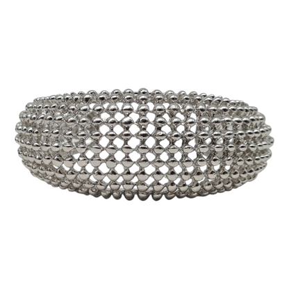 Armreif Silberfarben Edelstahl Nickelfrei Ausgefallen Geschenk Kombinierbar Yehwang