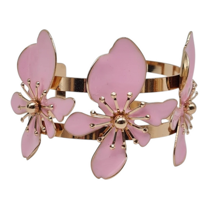 Armreif Blumen Festival Tropen Urlaub Vanille Orchidee nickelfrei Kombinierbar Cosmos