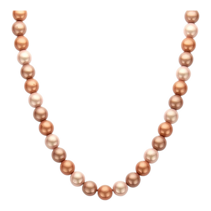 Halskette Perlen "Space Beads" Beige Pastells Magic Trend Nickelfrei Biba