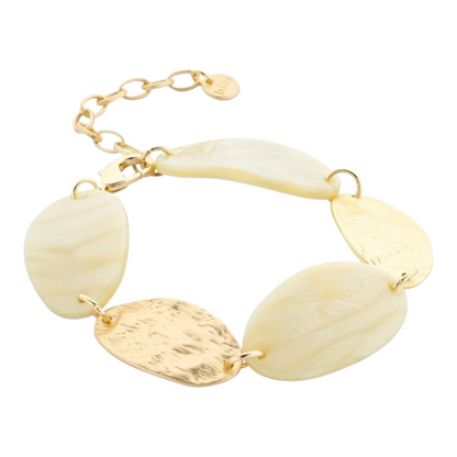 Armband Mattes Goldfarbenes Schmuckstuck "Creamy Gold" 2026 Biba