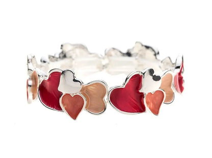 Armband Herzen Liebe Romantik elastisch Nickelfrei Trend