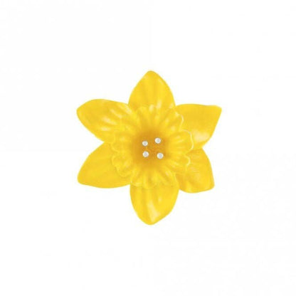 Brosche Gelbe Narzissen-Blumenbrosche Frühjahr Blumen Natur