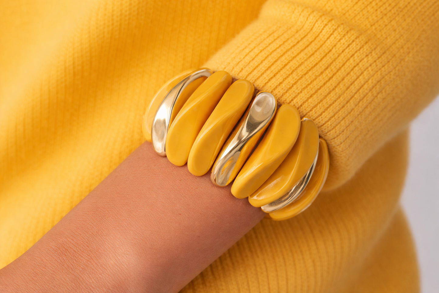 Armband elastisch verschiede Farben 4 cm Breit Trend Sommer 2026 LOLO u. YAYA