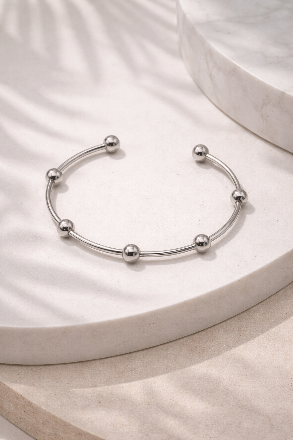 Armreif Silber- Goldfarben nickelfrei Verzierungen elegant Trend Cosmos