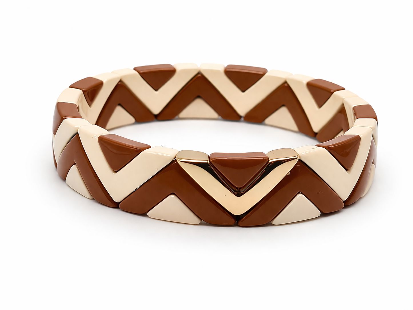 Armbänder Edelstahl Nickelfrei Gold Schwarz Braun Silberfarben TREND