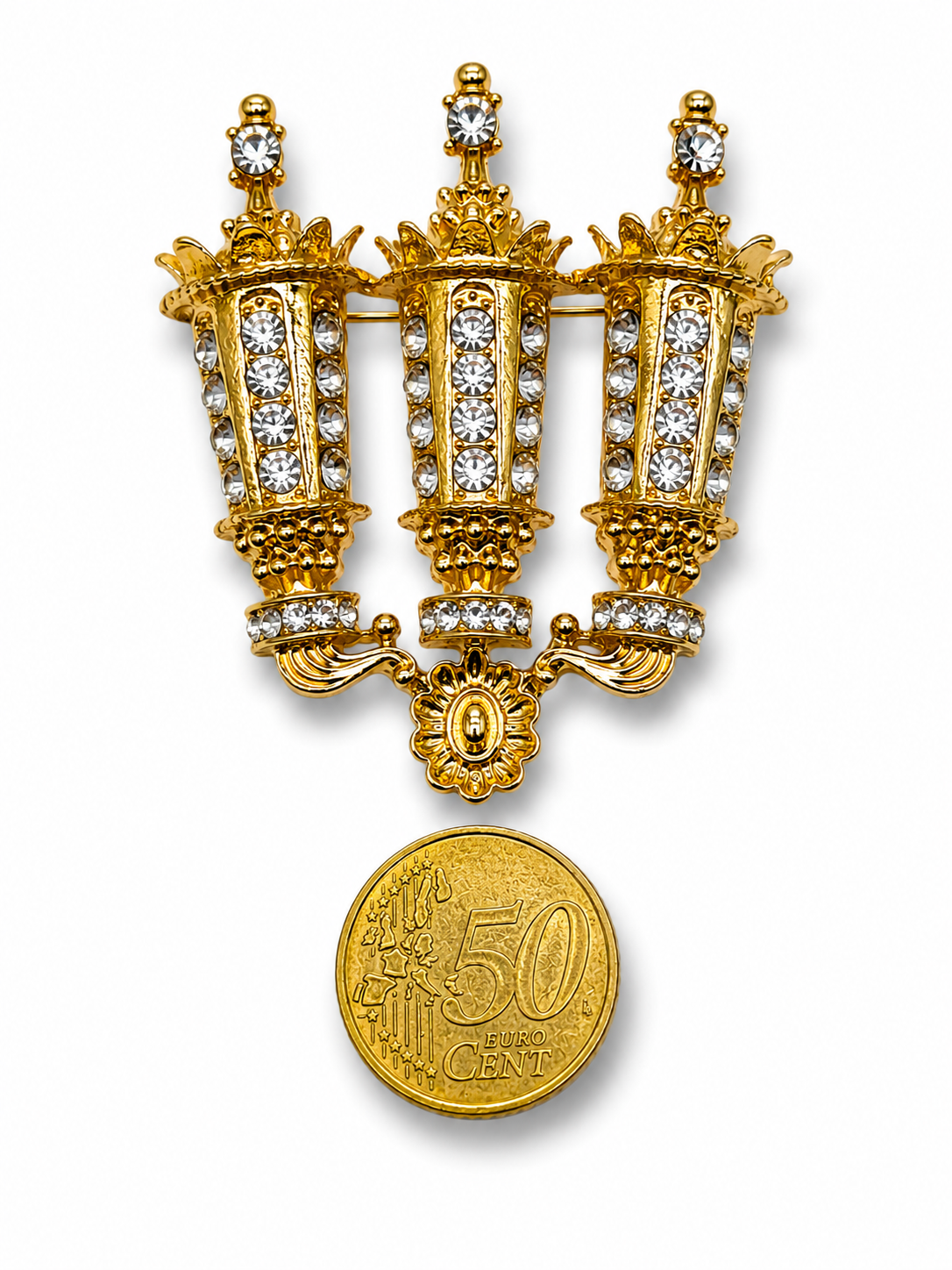 Brosche Modeschmuck Eisbär Süßigkeiten Geschenk weiß  Nussknacker weihnachten Winter