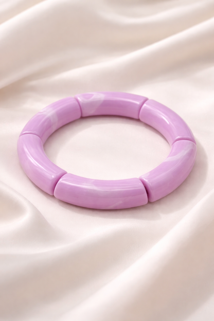 Armband elastisch Retro nickelfrei Acryl verschiedene Farben Trend 2026 Yehwang