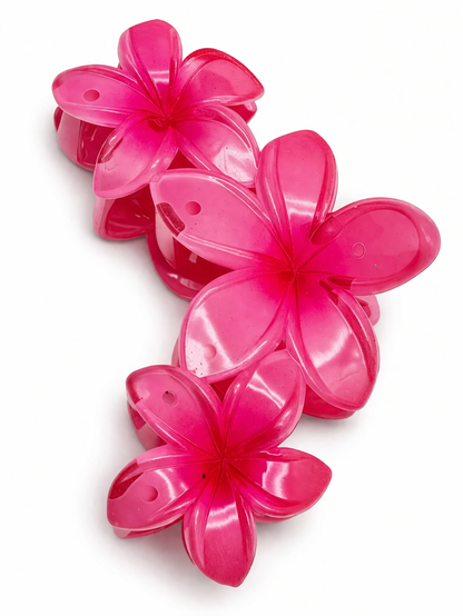 Haarklammer Haarspange Haarschmuck Blumen Karibik Tropen Yehwang