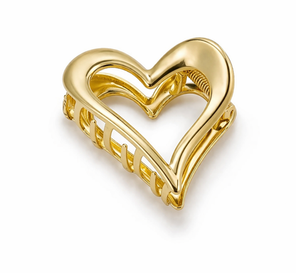 Haarklammer  Golden Heart das goldene Herz Liebe Romantik Yehwang