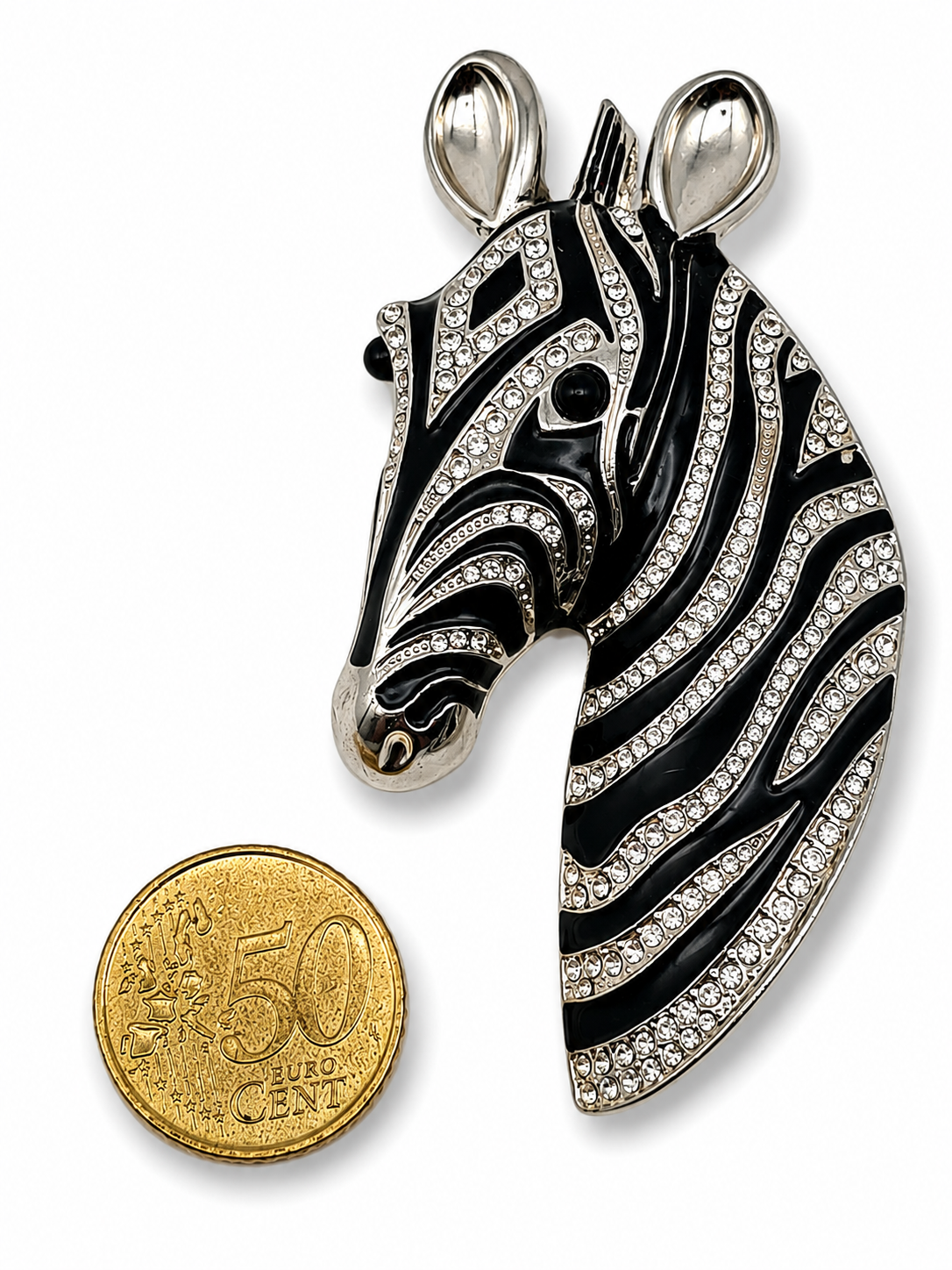 Brosche Lebkuchenpferd Pferd Dressur Reiten Pferd Zebra