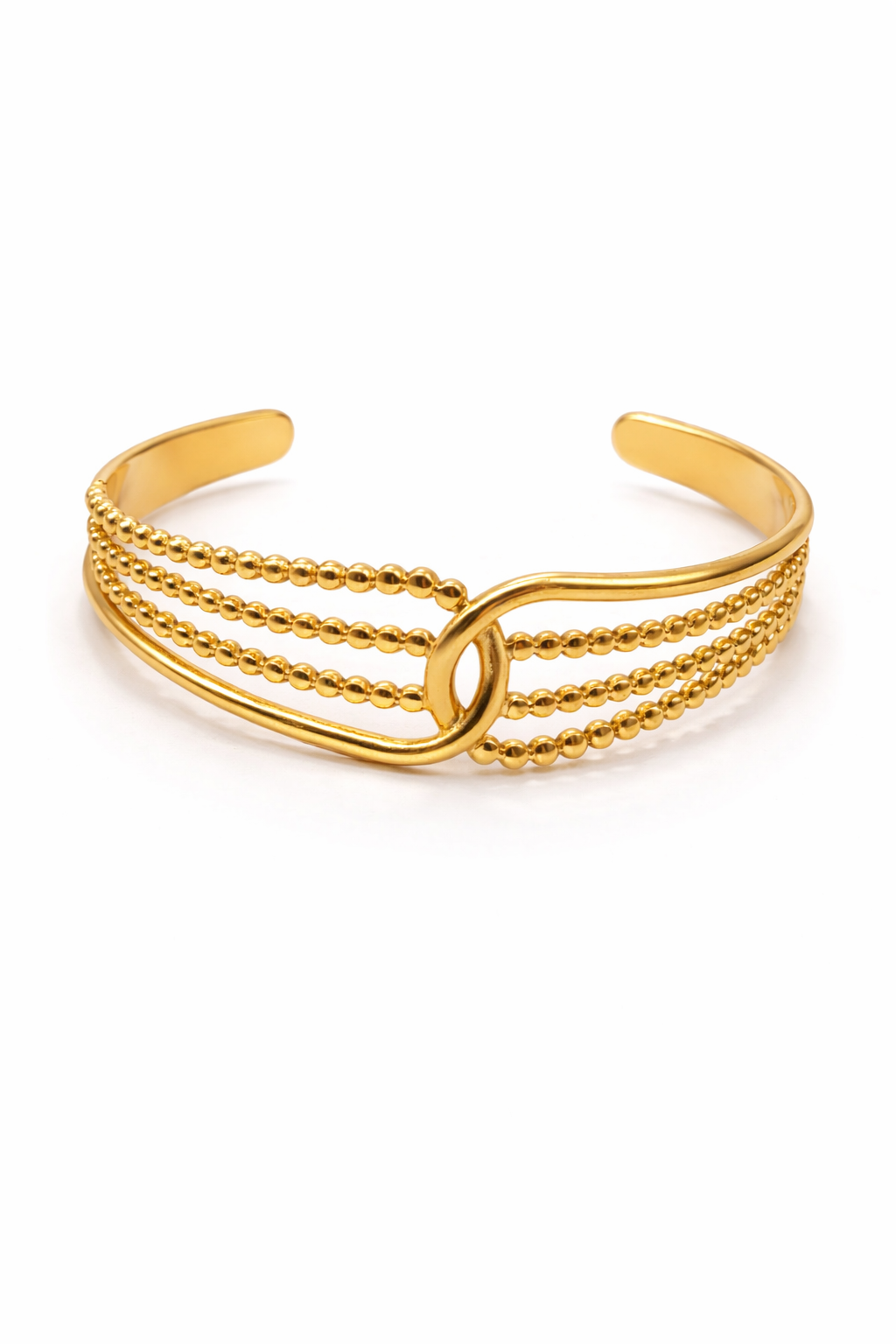 Armreif in Silber oder Goldfarben Modern Stylisch nickelfrei Cosmos