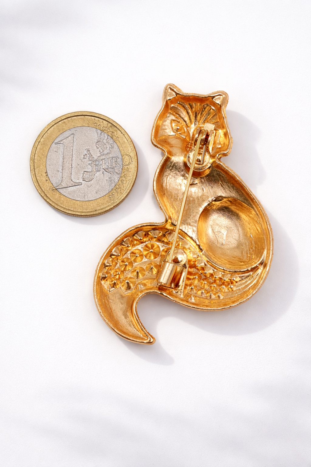 Brosche Schlaui Schlaufuchs Farben Wald Tiere Straß Modeschmuck