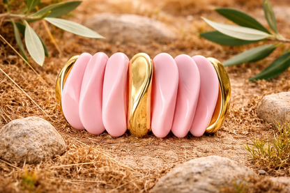 Armband elastisch verschiede Farben 4 cm Breit Trend Sommer 2026 LOLO u. YAYA