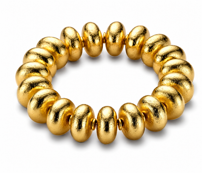 Armband Goldfarben Nickelfrei Sommer Trend Biba matt Goldfarben