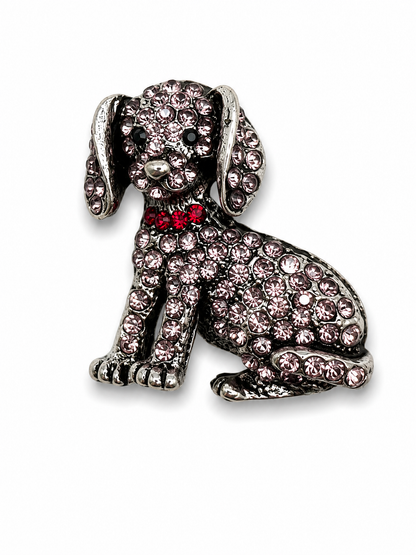 Brosche Hund Bulldogge Schnauzer Welpe Hündchen Haustier Rasse