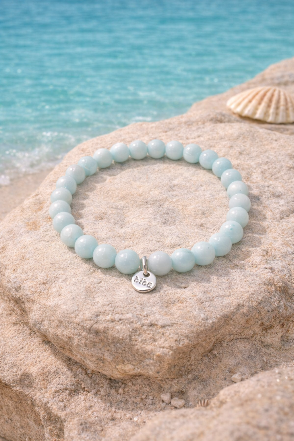 Armband elastisch  Wolkenhimmel am Arm Hellblau Trend Sommer Biba