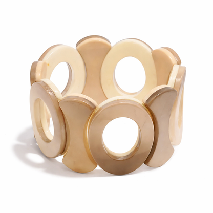 Armband Acryl Retro brocante 70 Jahre Stil verschiedene Farben Amorino