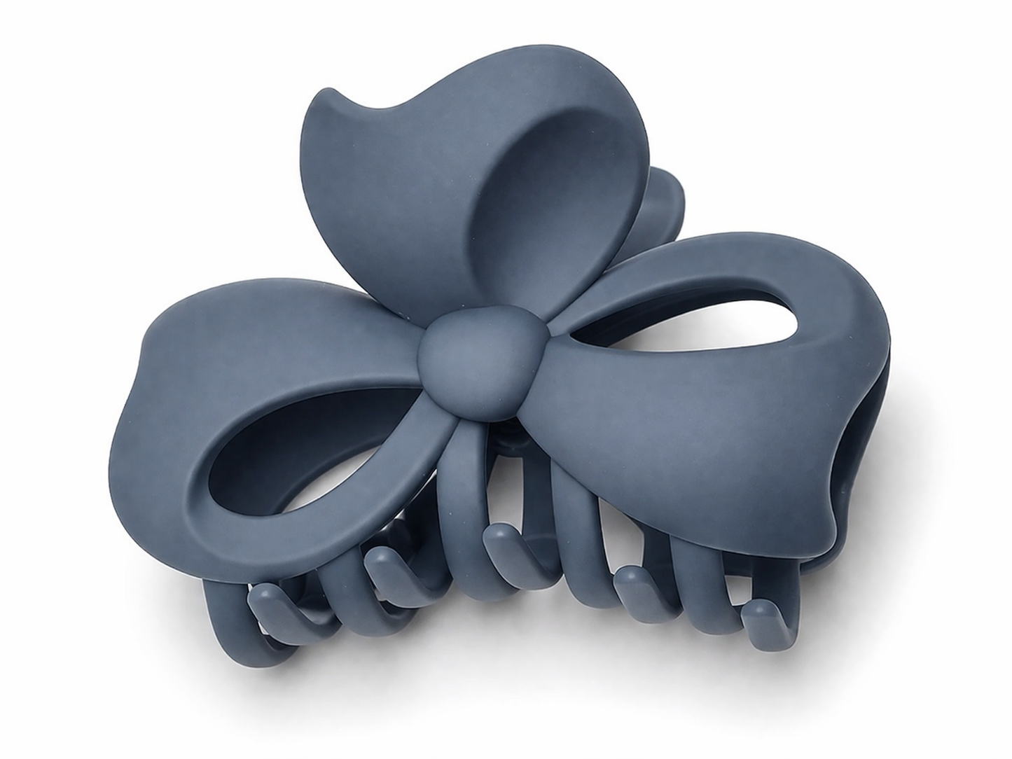 Haarklammer Haarschmuck Schleife schwarz blau Jeansblau Lavendel Yehwang