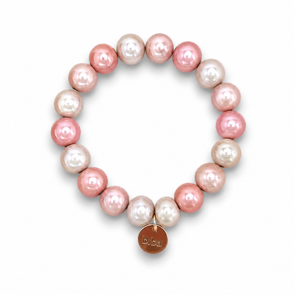Armband elastisch Space Beads 1,2 Cm verschiedene Farben Biba