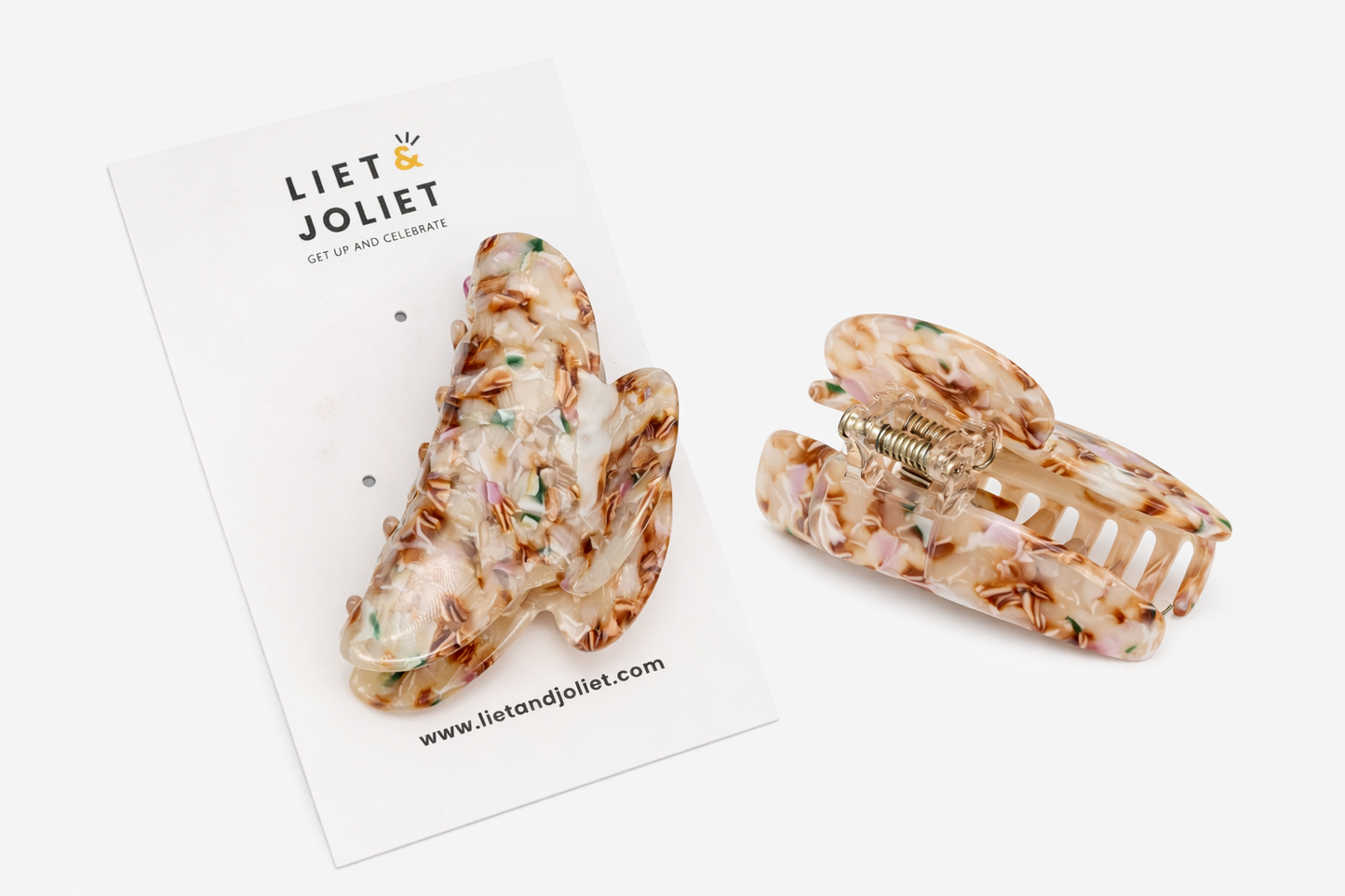 Haarklammer Multicolor Irisierend Statement Pastelltöne Liet & Joliet