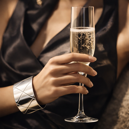 Armreif Silberfarben Goldfarben Edelstahl Nickelfrei Ausgefallen Geschenk Yehwang