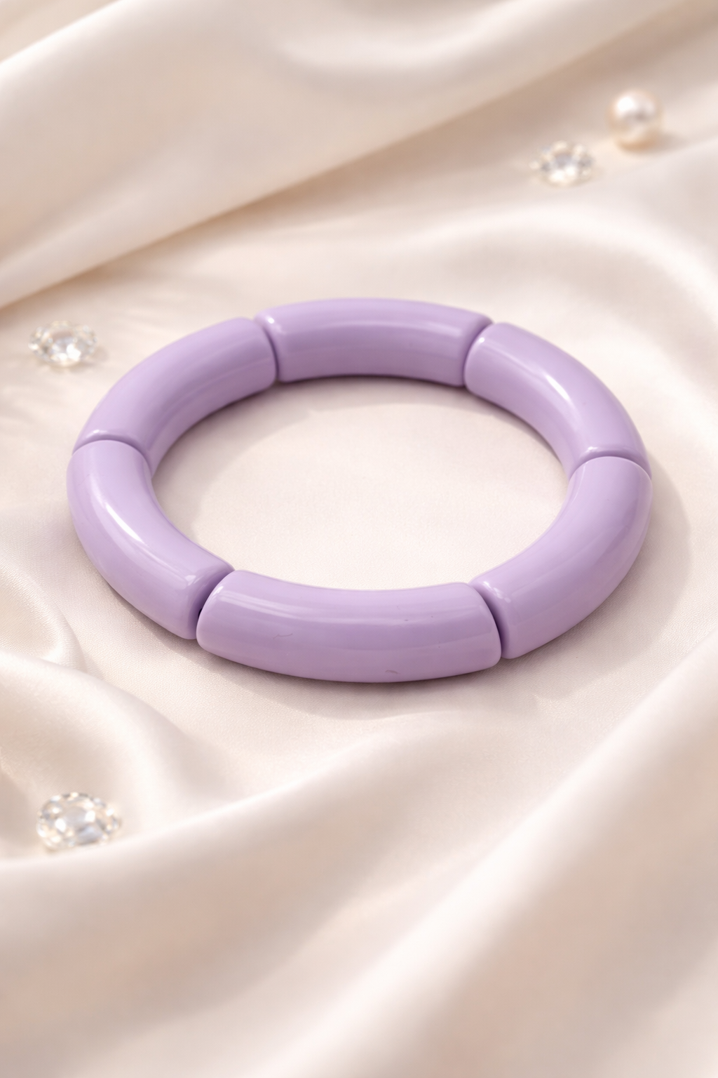 Armband elastisch Retro nickelfrei Acryl verschiedene Farben Trend 2026 Yehwang