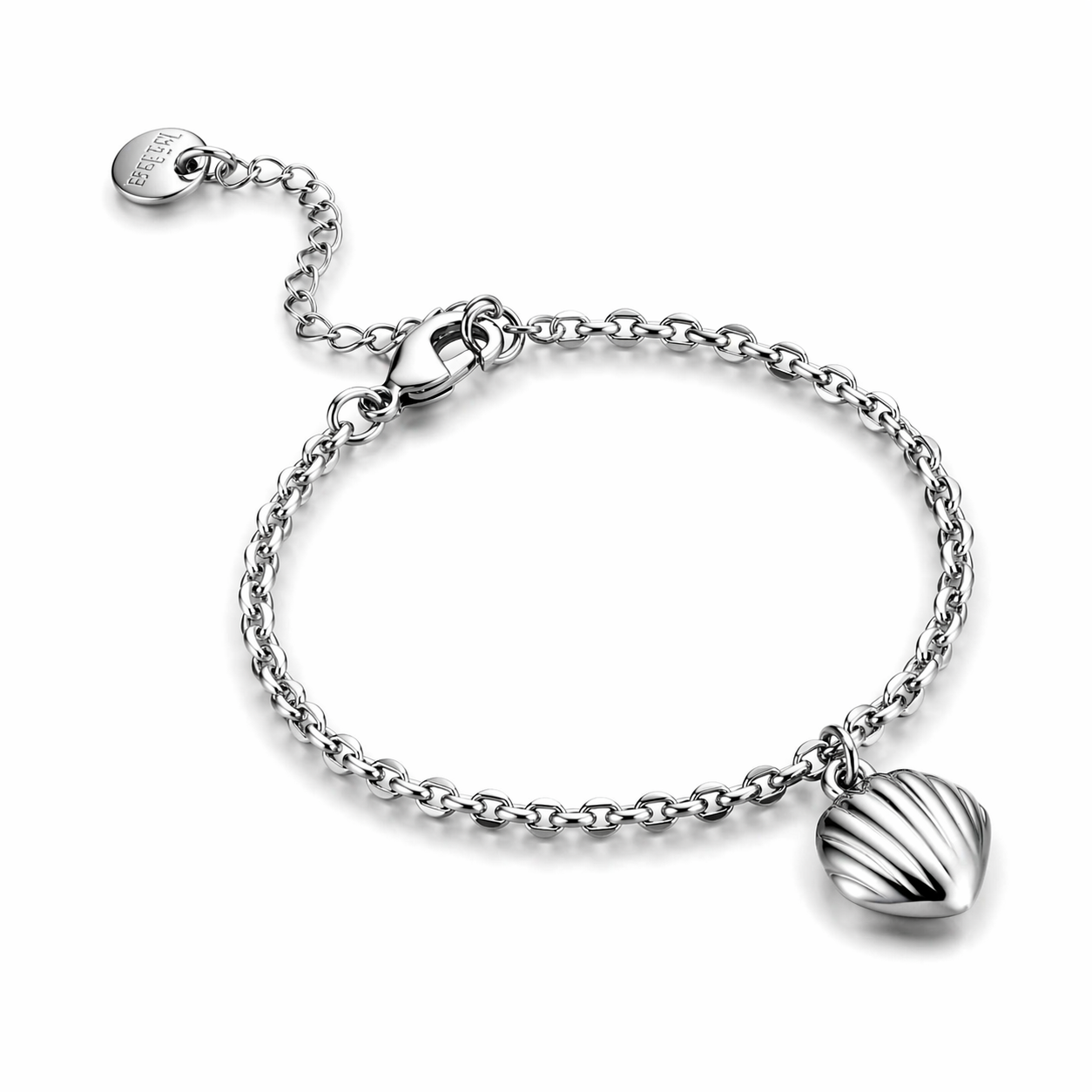 Biba Armband Bettelarmband Matt Goldfarben Matt Silberfarben Muschel Biba