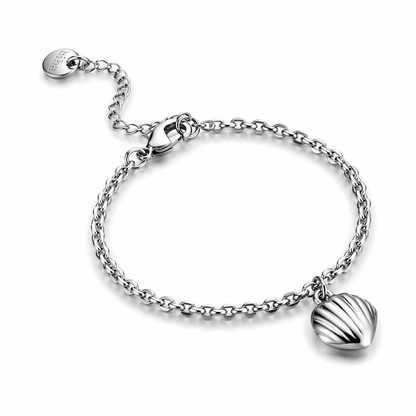 Biba Armband Bettelarmband Matt Goldfarben Matt Silberfarben Muschel Biba