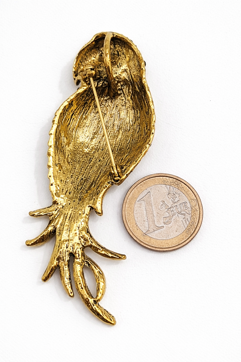 Brosche Papagei Straß Vogel Amazonas Modeschmuck Anstecknadel