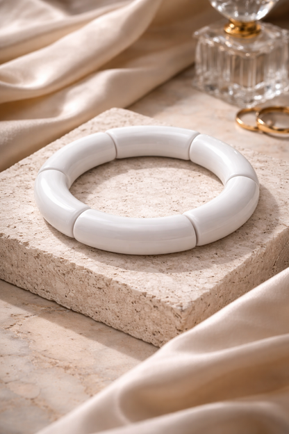 Armband elastisch Retro nickelfrei Acryl verschiedene Farben Trend 2026 Yehwang