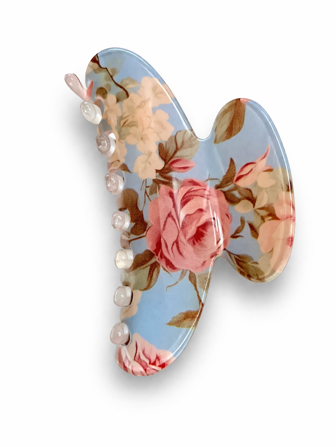 Haarklammer stilvoll Blumen Garten Rosen Blüte Haarschmuck Yehwang