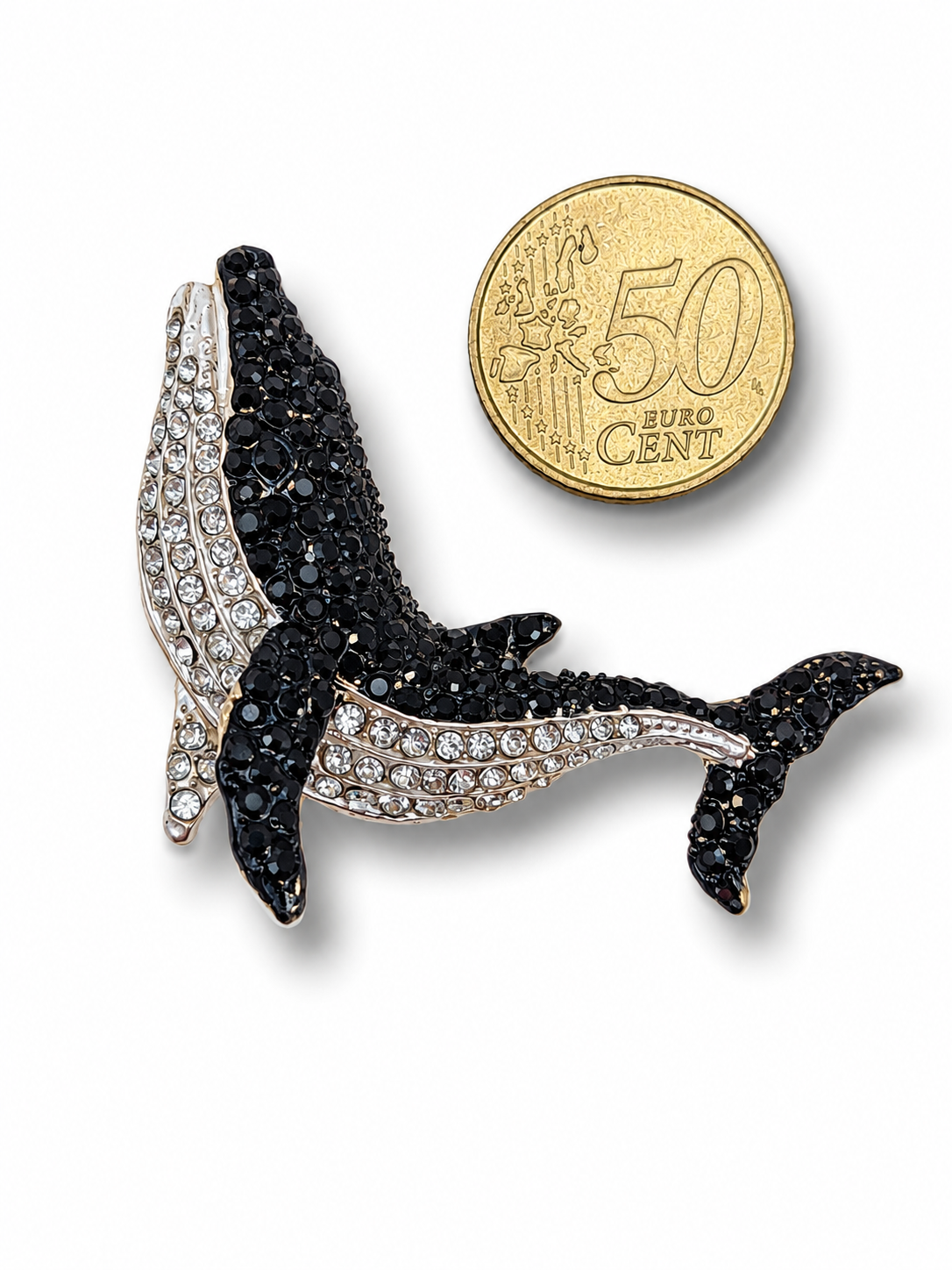 Brosche Walfisch Doktorfisch Goldfisch Wal Buntbarsch Meer Strand Urlaub