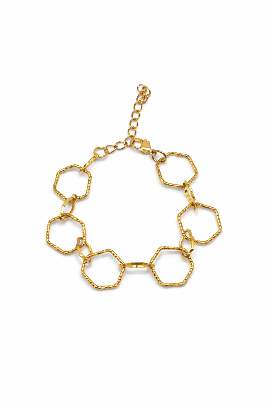 Armband feines Armband mit Honig Rad förmige Glieder trend Sommer Cosmos