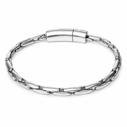 Armband Antik Silberfarben Besondere Gliederverbindungen Unisex Nickelfrei Biba