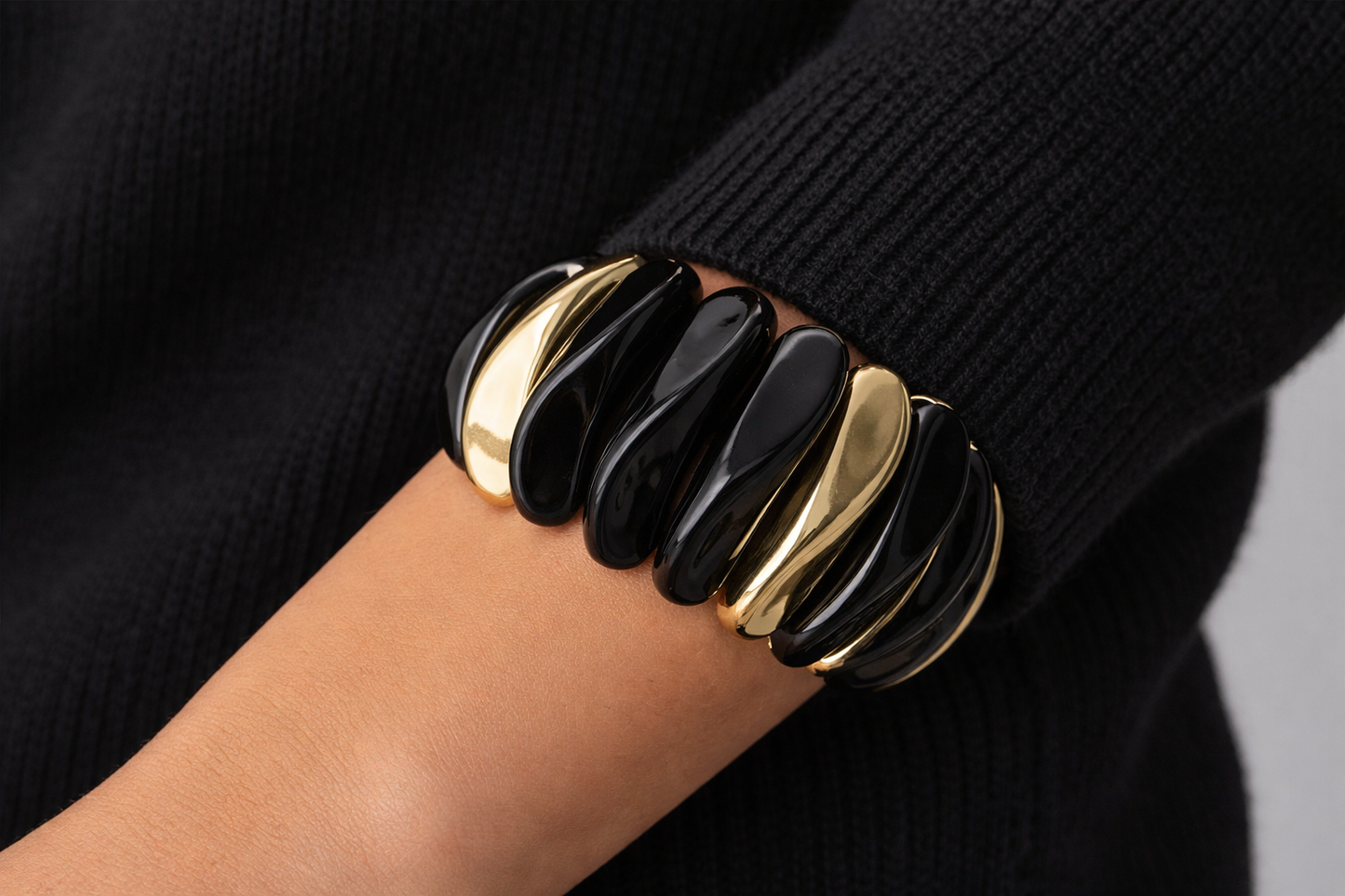 Armband elastisch verschiede Farben 4 cm Breit Trend Sommer 2026 LOLO u. YAYA