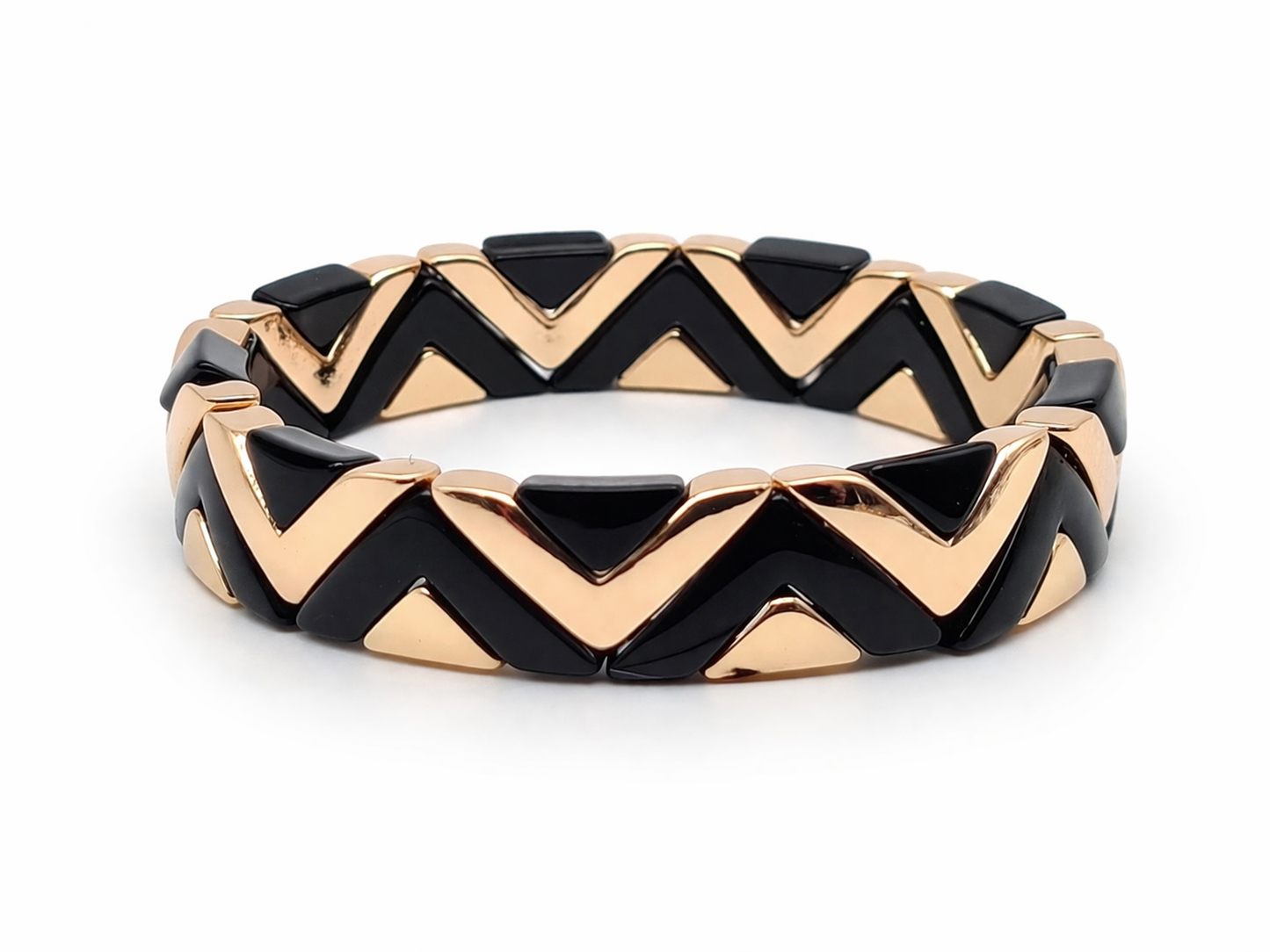 Armbänder Edelstahl Nickelfrei Gold Schwarz Braun Silberfarben TREND