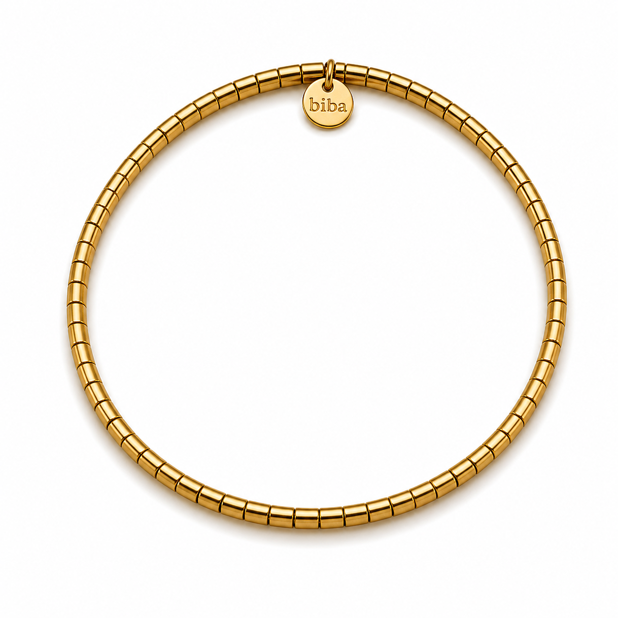 Armband elastisch Bronze-Gold in verschiedene Farben, Kombinierbar Biba