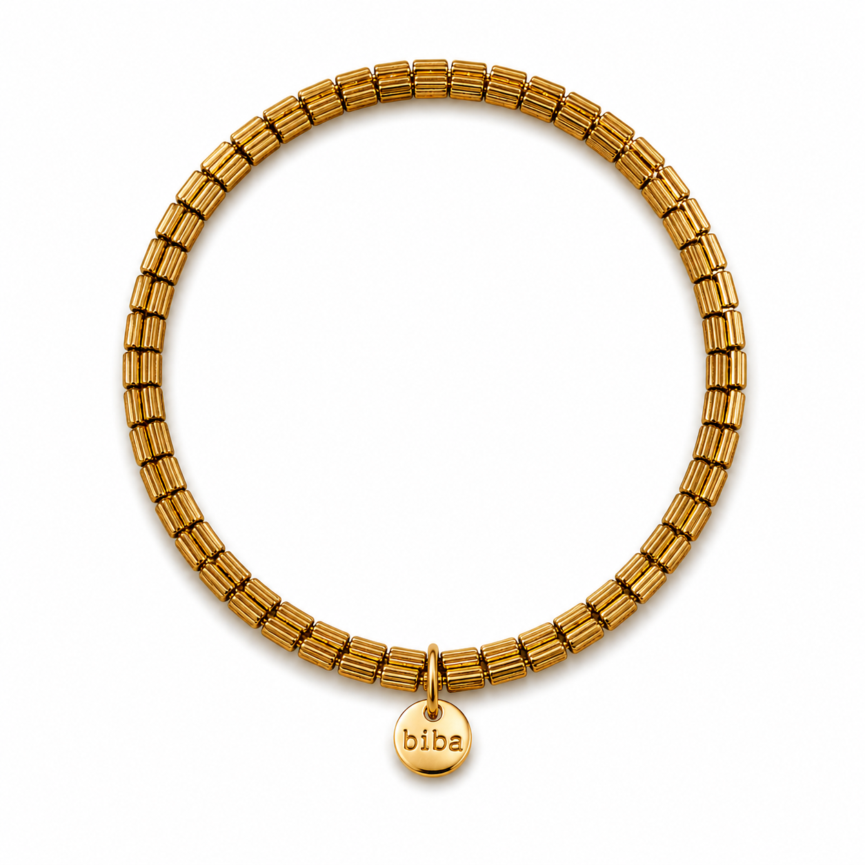 Armband elastisch Bronze-Gold in verschiedene Farben, Kombinierbar Biba