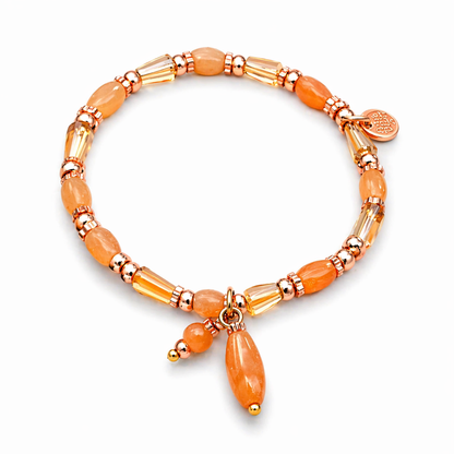 Armband elastisch Anhänger verschiedene Farben Kombinieren Trend Sommer Biba