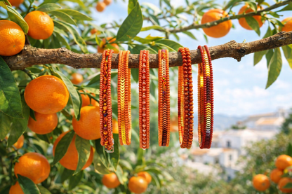 Armband Mandarin Orange in verschiedene Ausführungen Trend 2026 Biba