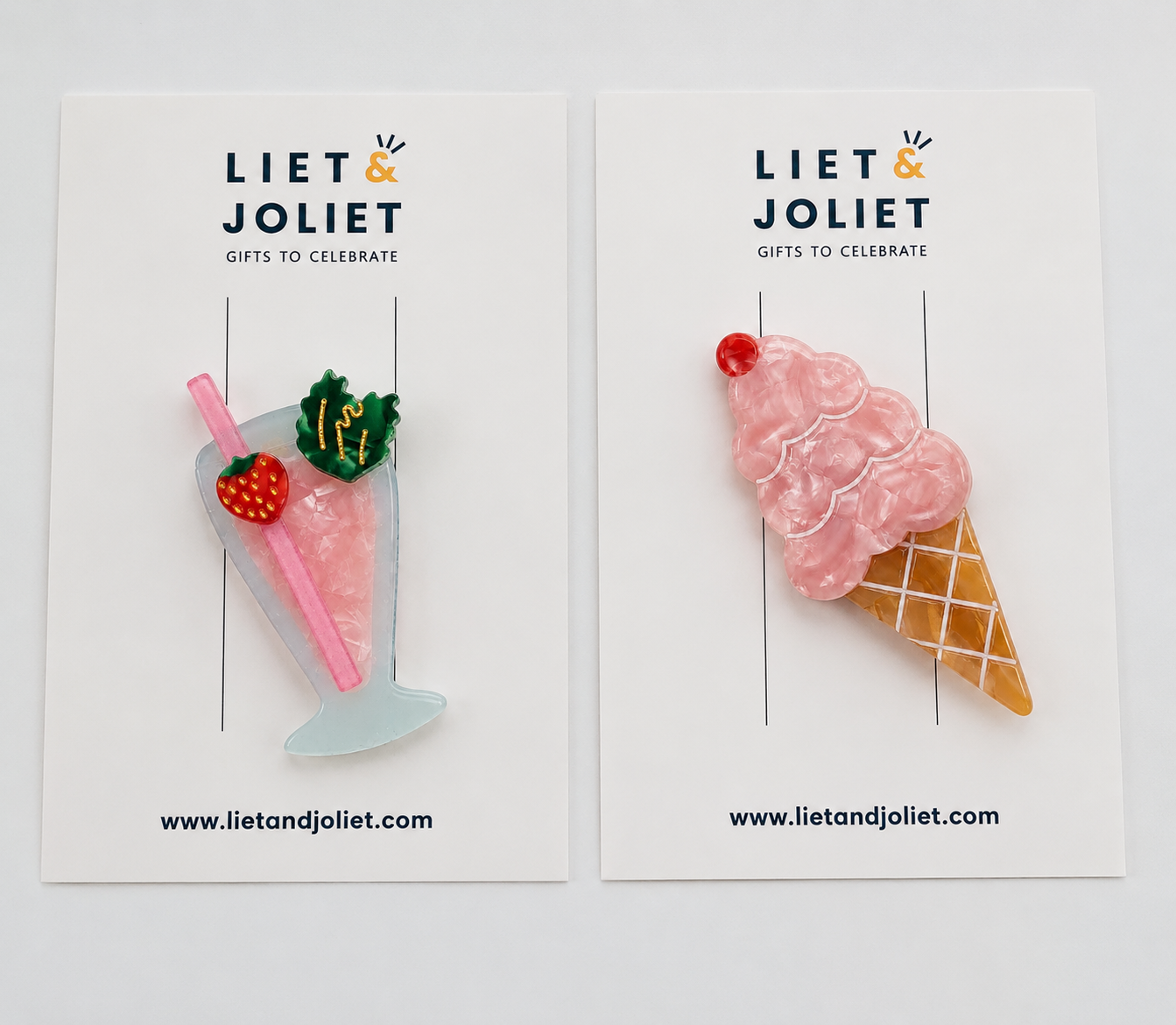 Haarspange Sommer Sorbet Eis Lustig Haarklammer Urlaub Strand Party