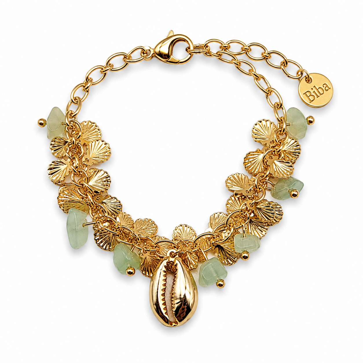 Bettelarmband Strand Urlaub Muscheln Bunt Ibiza Biba