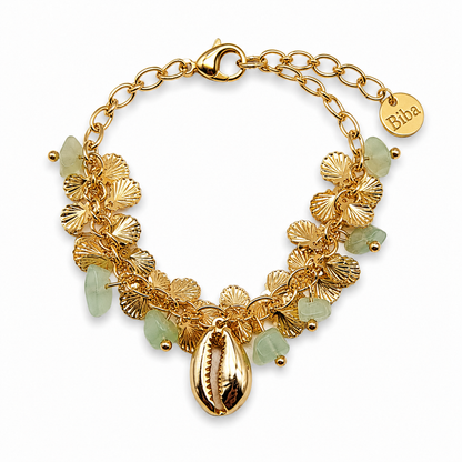 Bettelarmband Strand Urlaub Muscheln Bunt Ibiza Biba