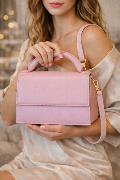 Handtasche Umhängetasche Must-Have! Schwarz Rosa Off-White Beigebraun Yehwang