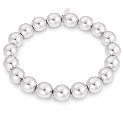 Armband Silberfarbenen Perlen luxuriös elegant zeitlos Nickelfrei Yehwang