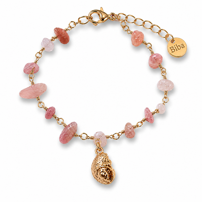 Bettelarmband Strand Urlaub Muscheln Bunt Ibiza Biba
